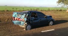 Dos accidentes en la Ruta 11