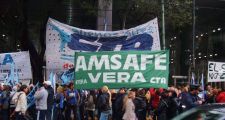 Amsafe Vera participó del reclamo de la CTA en el Congreso Nacional