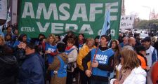 Amsafe Vera participó del reclamo de la CTA en el Congreso Nacional