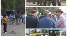 Villa Ocampo: Los pequeños productores se movilizaron en la Ruta 11