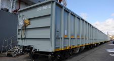 Llegaron los primero vagones del Ferrocarril Belgrano Cargas