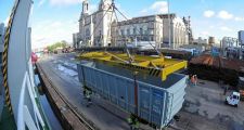 Llegaron los primero  vagones del Ferrocarril Belgrano Cargas