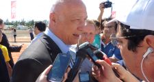 Bonfatti en Vera: Duro con Fessia, habló sobre el ballotage y se despegó de Tognoli