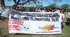 Partió desde Rosario la caravana de los pueblos fumigados