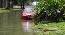 95 mm. el registro de lluvia entre jueves y viernes