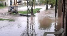 90 mm. el registro de lluvia en las últimas horas