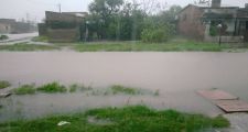 90 mm. el registro de lluvia en las últimas horas