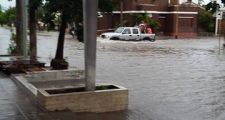 90 mm. el registro de lluvia en las últimas horas