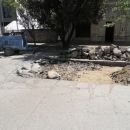 PRECAUCION  SOBRE CALLE COLON ENTRE SAN MARTIN Y BELGRANO
