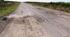 Licitan para bacheo de Ruta 3 entre Vera y Garabato