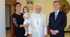 Francisco recibió al presidente Macri en el Vaticano