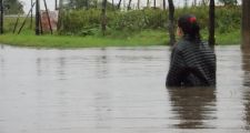 Difícil situación por inundaciones en Alejandra