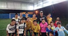 FUTBOL A BENEFICIO EN LA CANCHA DEL CHINO MAIDANA