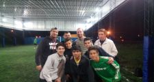 FUTBOL A BENEFICIO EN LA CANCHA DEL CHINO MAIDANA