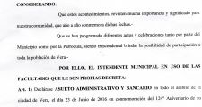 Asueto Administrativo para el 23 y Feriado para el 24 de Junio