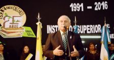 Calchaquí: Lifschitz celebró los 25 años del Instituto Superior de Profesorado.