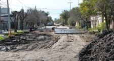 Continúa la pavimentación de calle Sarmiento